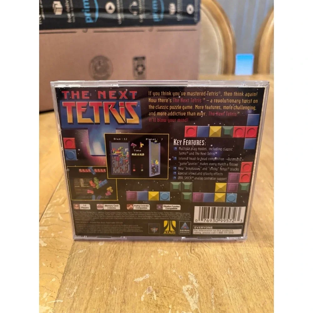 The Next Tetris Sony PlayStation 1 PS1 Complete CIB Tested